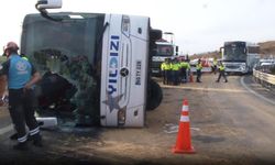 Kuzey Marmara Otoyolu'nda yolcu otobüsü devrildi: 4 ölü, 26 yaralı
