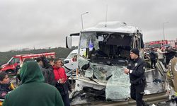 Kuzey Marmara Otoyolu'nda kaza: 1 polis şehit, 16 polis yaralı