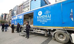 Ümraniye'de Deprem Bilinci İçin Simülasyon Tırı Vatandaşlarla Buluştu