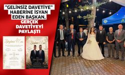 GELİNSİZ DAVETİYE” HABERİNE İSYAN EDEN BAŞKAN, GERÇEK DAVETİYEYİ PAYLAŞTI