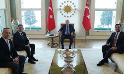 Başkan Erdoğan Çekmeköy Belediye Başkanı Orhan Çerkez'i kabul etti