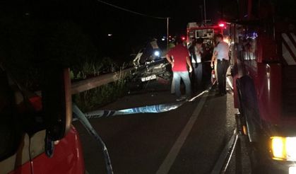 Beykoz'da Korkunç Kaza: Kopan Kafayı Aradılar!
