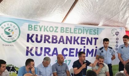 ‘Kurbankent’ Çadırlarında Kura Çekimi Yapıldı