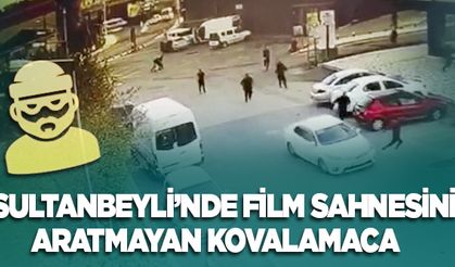 Sultanbeyli'de film sahnesini aratmayan kovalamaca!