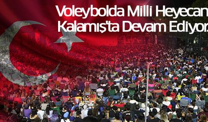 Voleybolda Milli Heyecan Kalamış'ta Devam Ediyor..