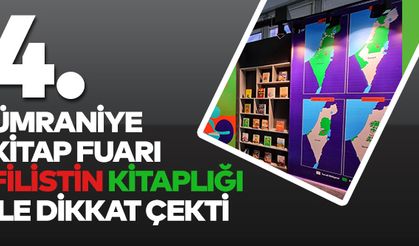 4. Ümraniye Kitap Fuarı Filistin Kitaplığı İle Dikkat Çekti
