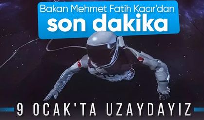 İlk Türk uzay yolcusunun gidiş tarihi belirlendi