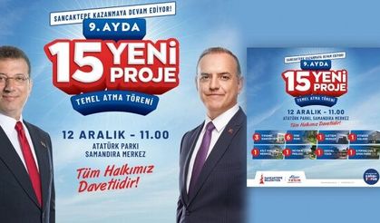 Sancaktepe’nin çehresini değiştirecek yeni projeler geliyor..