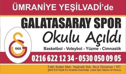 Ümraniye Galatasaray Spor Okulu, Galatasaray Ümraniye, Ümraniye Okçuluk Eğitimi, Ümraniye Basketbol, Ümraniye Voleybol, Ümraniye Yüzme, 