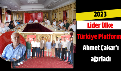 2023 Platformu Ahmet Çakar'ı konuk etti