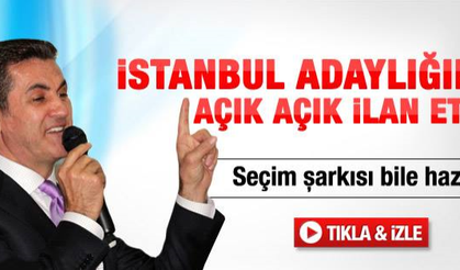 Mustafa Sarıgül seçim şarkısıyla adaylığını açıkladı