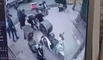 Sancaktepe’de zabıta pazarcı kavgası: Felaket anları kamerada