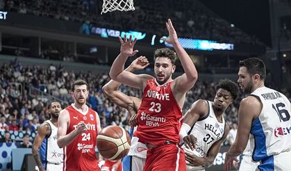A Milli Erkek Basketbol Takımı, Yunanistan'ı devirdi!