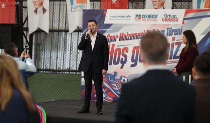 Çekmeköy'de Okullara ve Futbol Kulüplerine Büyük Malzeme Desteği