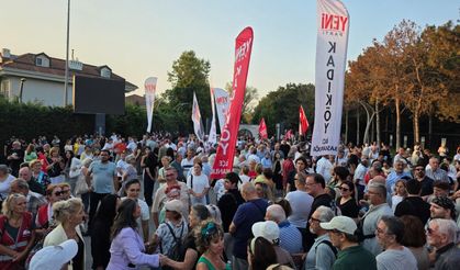 YENİ PARTİ’DEN ÇEKMEKÖY’DE MİLLET İRADESİNE SAYGI YÜRÜYÜŞÜ..