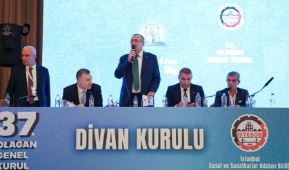 İSTANBUL ESNAFININ YENİ BAŞKANI MUSTAFA KESKİN..