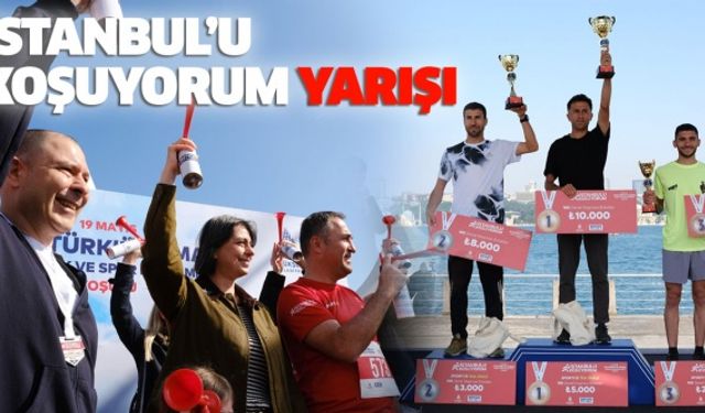 İstanbul’u koşuyorum Asya etabı Üsküdar’da 19 Mayıs coşkusuyla..
