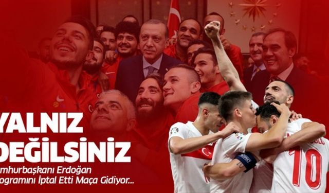 Cumhurbaşkanı Erdoğan Almanya'ya gidiyor: Milli maçı izleyecek