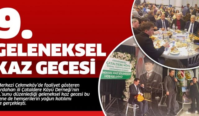 9. Geleneksel Kaz Gecesi