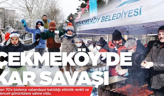 Çekmeköy'de Kar Savaşı