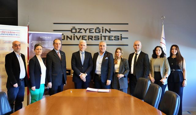 Elite World ve Özyeğin Üniversitesi arasında önemli işbirliği..