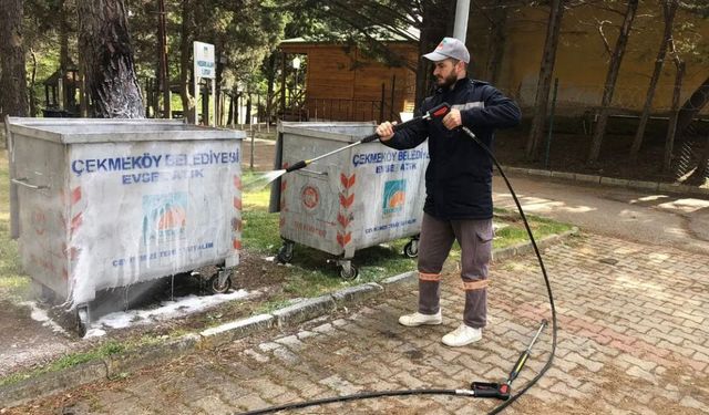 Çekmeköy Belediyesi’nden Temiz Çevre İçin Yoğun Mesai