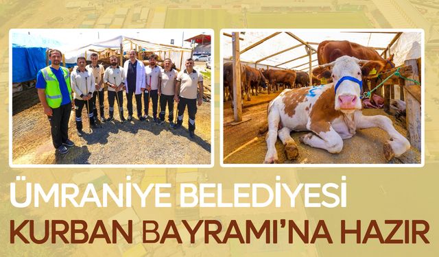 Ümraniye Belediye'si Kurban Bayramı'na Hazır !