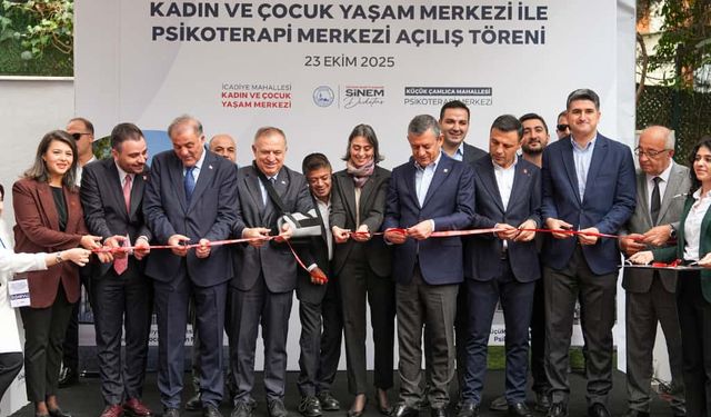Üsküdar'da Kadın ve Çocuk Yaşam Merkezi ile Psikoterapi Merkezi" Açıldı.