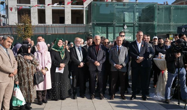 Ümraniye'de Gazze İçin El Emeği Kermesi Yapıldı