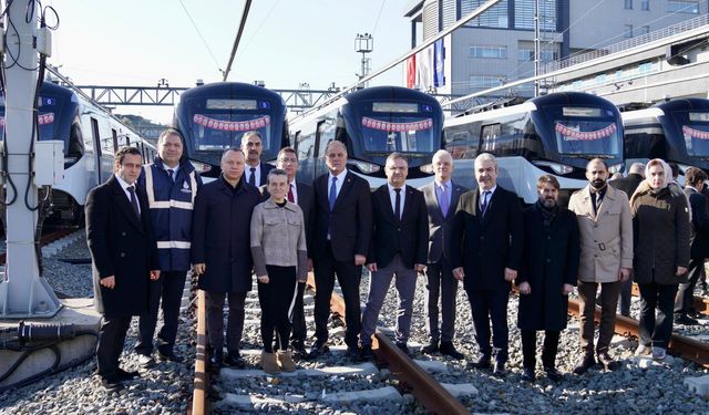İstanbul Yeni Metro Araçlarına Kavuşmaya Hazır