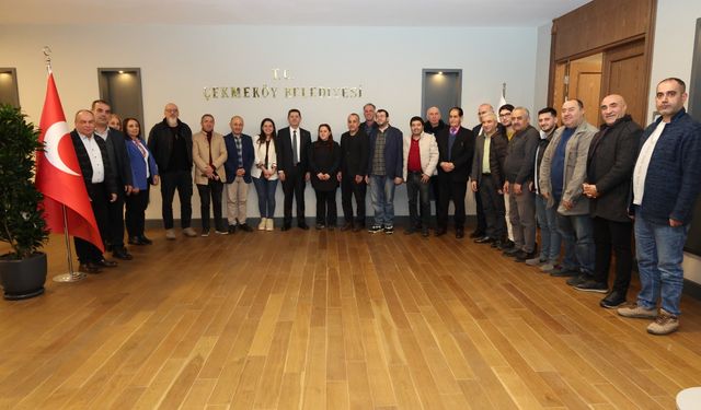 Orhan Çerkez Gazeteciler Günü'nü Unutmadı