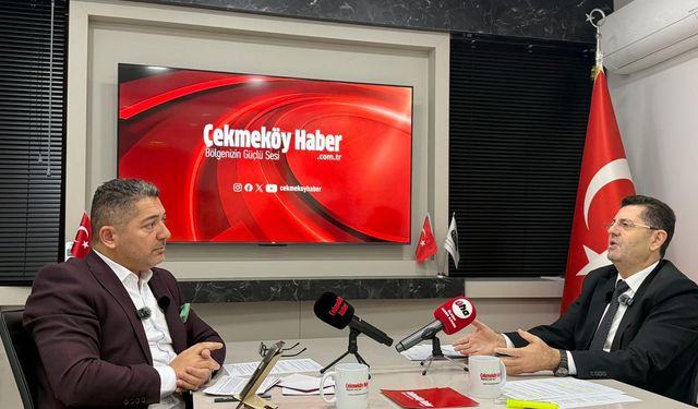 Çekmeköy Haber Gazetesi Canlı Yayın Konuğumuz Çekmeköy Belediye Başkanı Orhan Çerkez