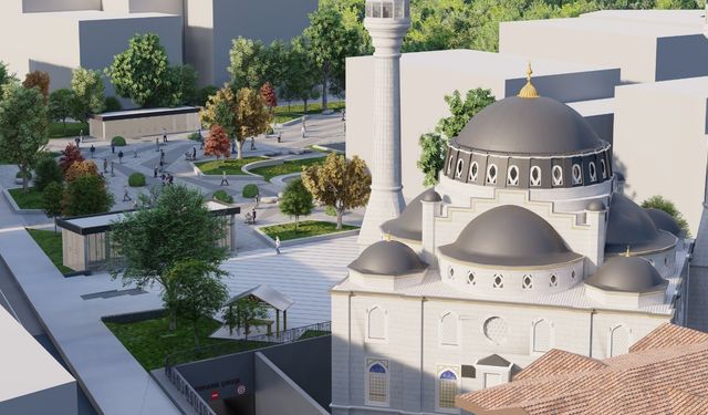 Sondurak Meydan Projesi'nde Çalışmalar Sürüyor