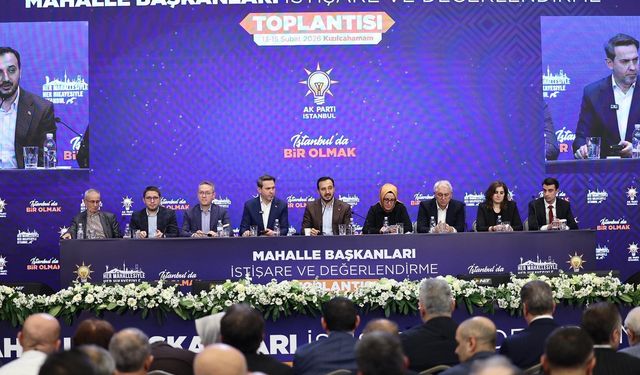 AK Parti İstanbul Teşkilatı'ndan Mahalle Başkanları Kampı