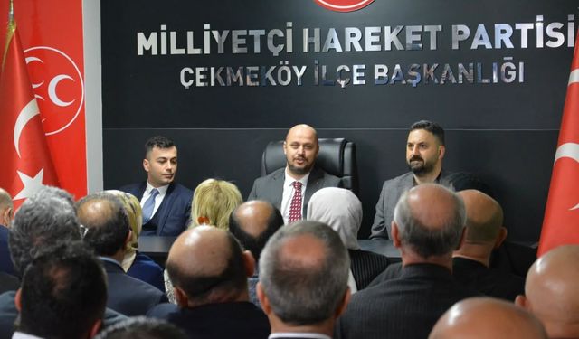 Çekmeköy’de MHP İlçe Başkanlığı’nda Yeniden Tahsin İnce !