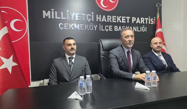MHP İstanbul İl Başkanı Volkan Yılmaz Çekmeköy’de