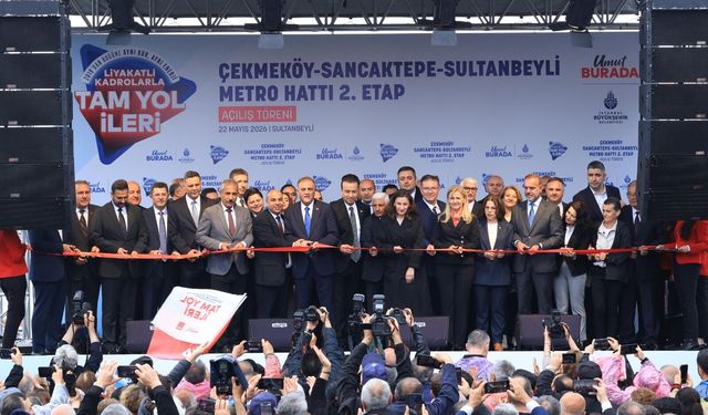 Üsküdar Çekmeköy Metrosu Sancaktepe'den Sonra Sultanbeyli'ye de Uzandı