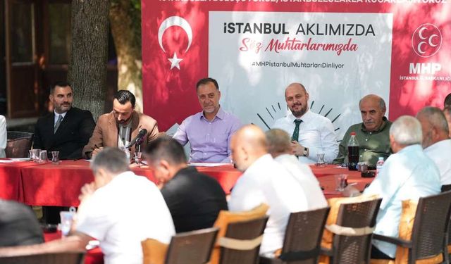 Çekmeköy’de “İstanbul Aklımızda, Söz Muhtarlarımızda” Programı Düzenlendi
