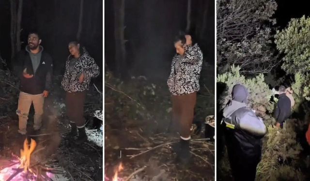 Çekmeköy'den mantar toplamak için gitmişlerdi: Çatalca'da mahsur kalan iki kişi sabaha karşı kurtarıldı