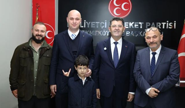 Çekmeköy Belediye Başkanı Orhan Çerkez’den MHP Çekmeköy İlçe Başkanlığına Ziyaret