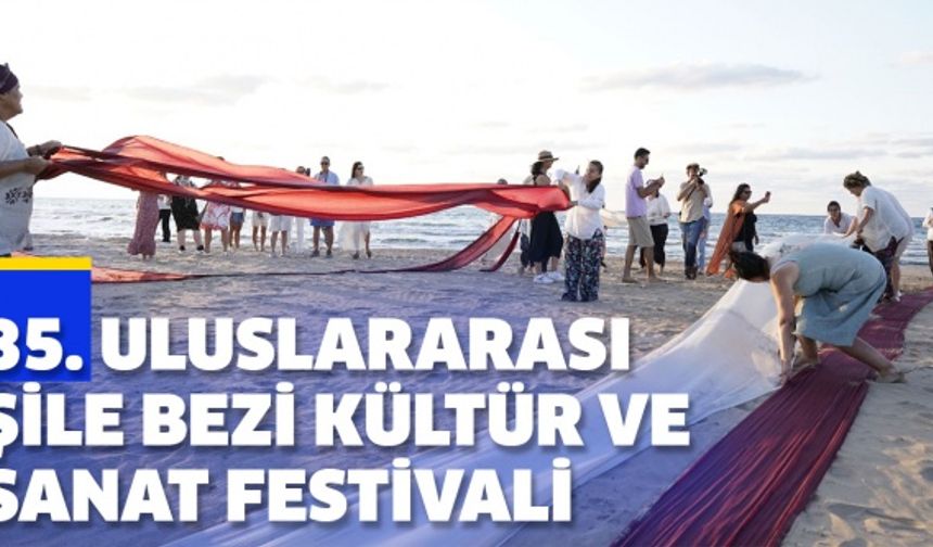ŞİLE BEZİ NAKIŞ NAKIŞ İŞLENDİ, SANATA DÖNÜŞTÜ
