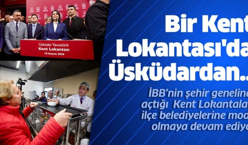 Bir Kent Lokantası'da Üsküdardan...