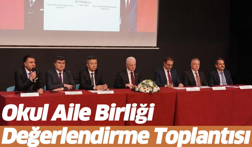 Okul aile birliği değerlendirme toplantısı
