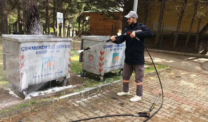 Çekmeköy Belediyesi’nden Temiz Çevre İçin Yoğun Mesai