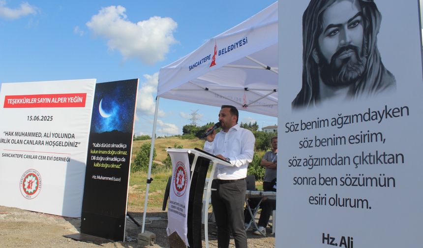 Sancaktepe'de Cemevi İçin Verilen Sözler Tutuluyor.