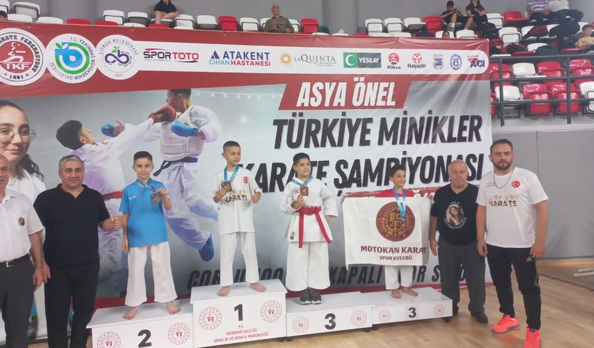 Çekmeköy Karate Spor Kulübü Türkiye Şampiyonasında Göz Doldurdu
