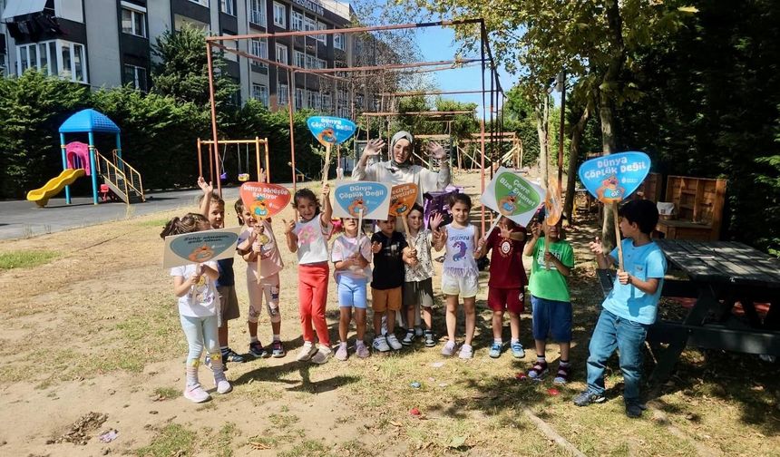 Ümraniye Belediyesi'nden Çevre Bilinci Eğitimi