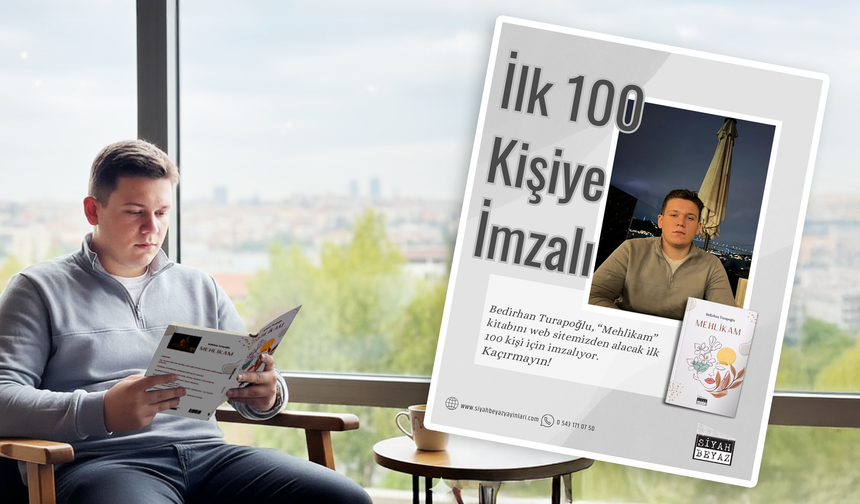 Genç Şairden İlk Kitap: “Mehlikam”