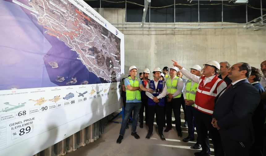 İki Metro Hattı İçin Açılış Tarihi Verildi