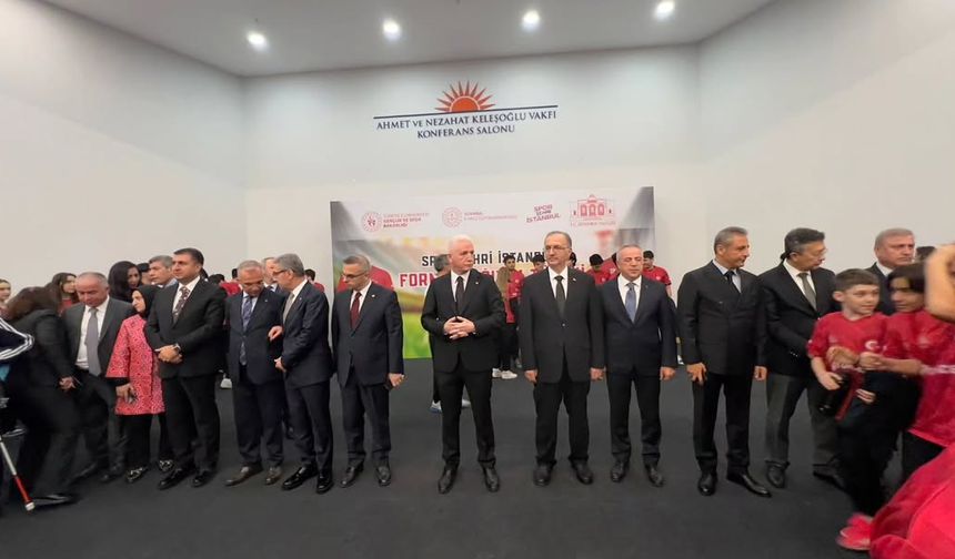 "Spor Şehri İstanbul" Projesiyle 821 Bin Lisanslı Sporcuya Milli Forma Desteği